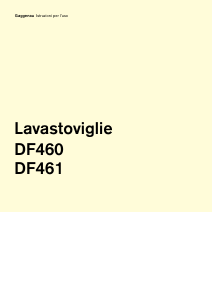 Manuale Gaggenau DF460164F Lavastoviglie