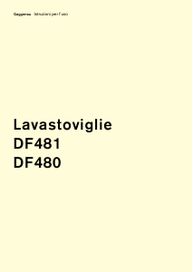 Manuale Gaggenau DF481160 Lavastoviglie