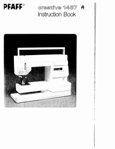 Manual Pfaff creative 1467 Sewing Machine