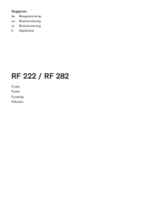 Bruksanvisning Gaggenau RF282305 Frys