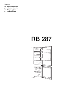 Használati útmutató Gaggenau RB287203 Hűtő és fagyasztó