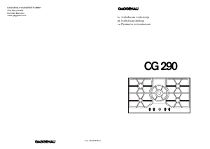 Instrukcja Gaggenau CG290111F Płyta do zabudowy