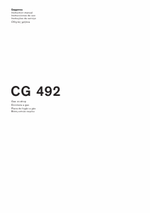Manual Gaggenau CG492111 Placa