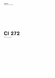 Manual Gaggenau CI272101 Placa