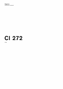 Manual Gaggenau CI272101 Hob