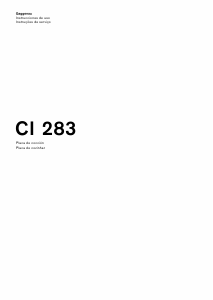 Manual Gaggenau CI283101 Placa