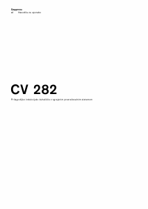 Priročnik Gaggenau CV282110 Grelna plošča