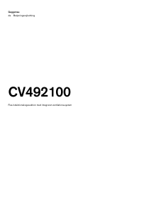 Brugsanvisning Gaggenau CV492100 Kogesektion