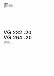 Manual Gaggenau VG264220 Placa