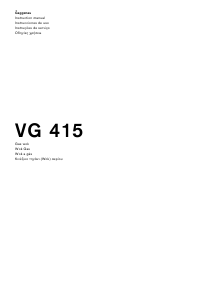 Manual Gaggenau VG415110F Hob