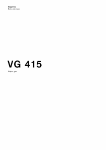 Panduan Gaggenau VG415211 Hob