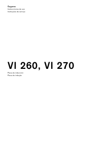 Manual de uso Gaggenau VI270114 Placa