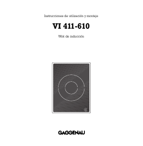 Manual de uso Gaggenau VI411610 Placa