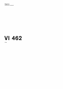 Manual Gaggenau VI462111 Hob