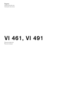 Manual Gaggenau VI491110 Placa