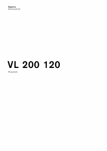 Kasutusjuhend Gaggenau VL200120 Pliidiplaat