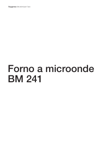 Manual Gaggenau BM241131 Microwave