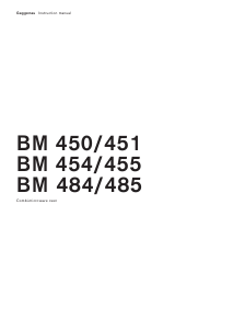 Handleiding Gaggenau BM451130 Magnetron