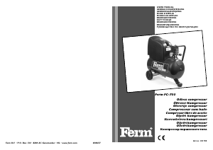 Käyttöohje FERM CRM1004 FC-700 Kompressori