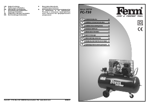 Manual FERM CRM1008 FC 730 Compressor