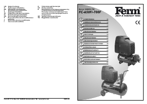 Brugsanvisning FERM CRM1011 FC-650F Kompressor