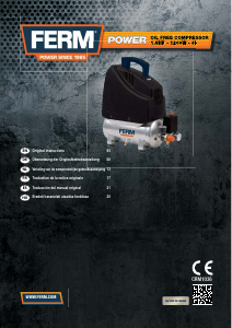 Manual FERM CRM1036 Compressor