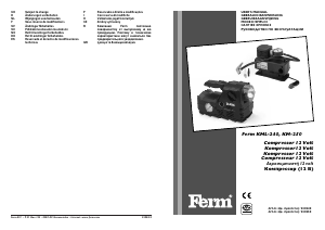 Handleiding FERM MCM1001 KML-240 Compressor