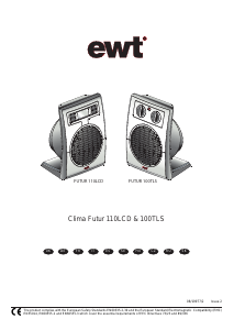 Návod EWT Clima Futur 110LCD Ohrievač