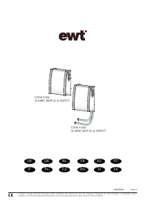 Manuale EWT Clima Futur 201TLS Termoventilatore