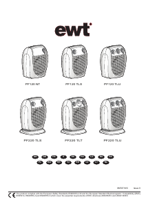 Návod EWT PF120 NT Ohrievač