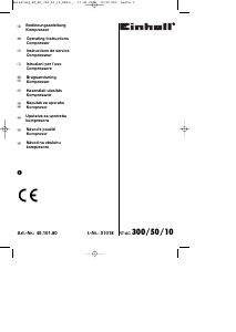 Bedienungsanleitung Einhell RT-AC 300/50/10 Kompressor