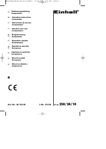 Mode d’emploi Einhell RT-AC 250/24/10 Compresseur