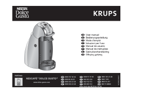 Manuale Krups KP1500 Macchina da caffè