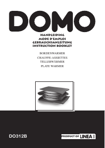 Manual Domo DO312B Plate Warmer