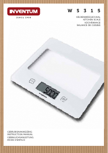 Manual Inventum WS315 Kitchen Scale