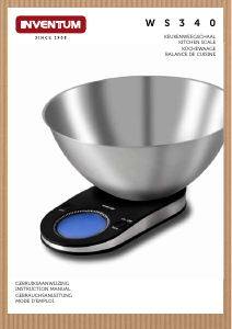 Manual Inventum WS340 Kitchen Scale