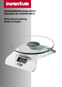 Mode d’emploi Inventum WS15 Balance de cuisine