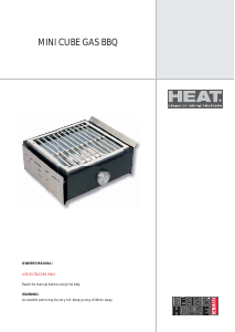 Manual HEAT Mini Cube Barbecue