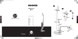 Brugsanvisning Hoover FJ 180 B2 Freejet Støvsuger