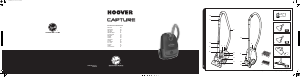 Manual Hoover TCP 2120 Capture Vacuum Cleaner