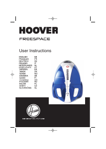 Návod Hoover TFS 5206 Freespace Vysávač