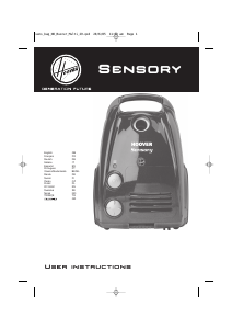 Manuale Hoover TS 2310 Sensory Aspirapolvere