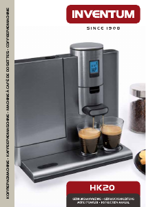 Bedienungsanleitung Inventum HK20 Kaffeemaschine