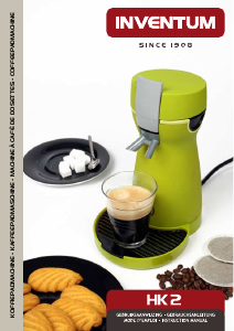 Manual Inventum HK2 Coffee Machine