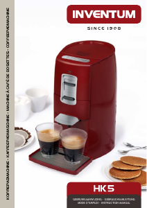 Bedienungsanleitung Inventum HK5 Kaffeemaschine
