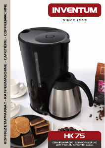Manual Inventum HK75B Coffee Machine