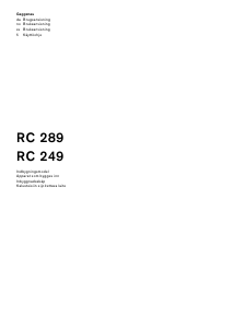 Brugsanvisning Gaggenau RC289202 Køleskab