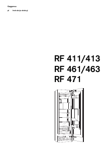 Instrukcja Gaggenau RF413203 Lodówka