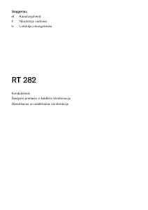 Rokasgrāmata Gaggenau RT282204 Ledusskapis