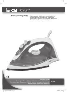 Instrukcja Clatronic DB 3105 Żelazko